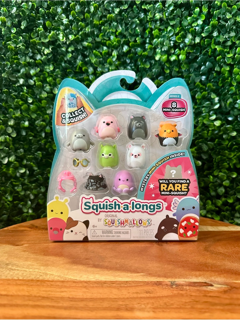 Squish-a-longs by Squishmallows Series 3 8-Pack with Matt the Manatee